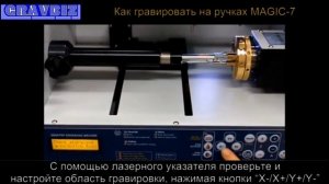 Мастеркласс M7-20 Гравировка на металлических ручках на фрезерно-гравировальном станке с ЧПУ MAGIC-7