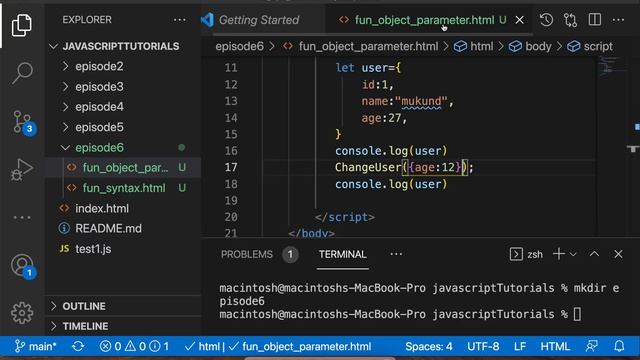 Javascript functions, recursive functions, built in function, parameterized function