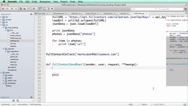 Automate Social - Full Contact Added to MVP Landing - Coding With Python - Part 2 смотреть онлайн