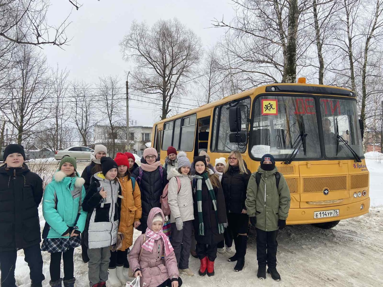 Новые школьные автобусы выходят в первые рейсы