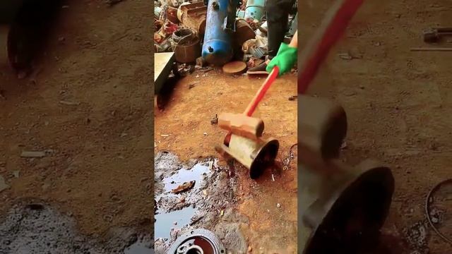 Разборка электродвигателя на лом меди