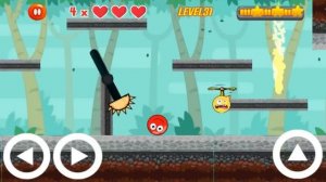 Новый КРАСНЫЙ ШАР, Шарик спасает бабушку  мультик игра Детский летсплей #60