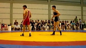 J. Martinez vs O. Parra 62kg. libre (1-2) (www.fclluita.cat)