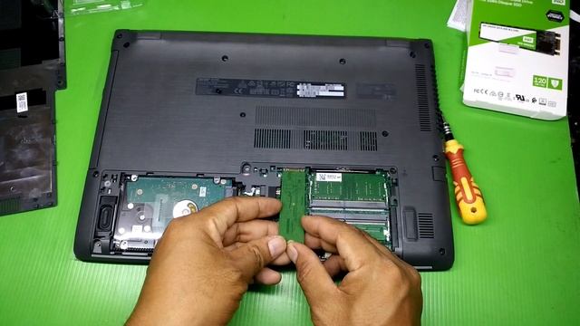 ACER aspire E14 E5 475 SSD M.2 SATA upgrade เพิ่ม ssd m2 смотреть онлайн