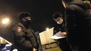 Ночной рейд с ГИБДД ОБВЕТ и Движение с уважением Профилактическая беседа с ППС 08 11 2020 Климовс