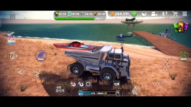 Loading Speed Boat On Hercules In Water | Off The Road OTR Offroad Car - Driving Game Gameplay HD смотреть онлайн