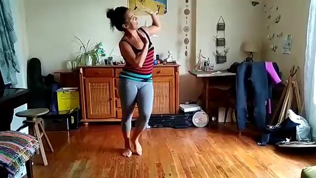 Kizomba choré n° 2 1ère partie avec musique смотреть онлайн