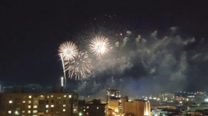 Салют в Мурманске 3 октября 2021г.  105 лет Мурманску.