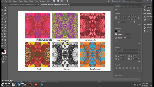 Final Radial Color Page in AI смотреть онлайн