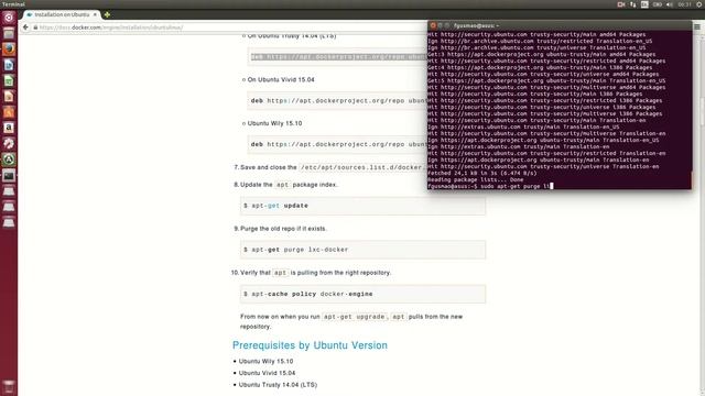 Como instalar Docker no Ubuntu 14.04 смотреть онлайн