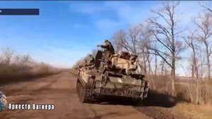 Окрестности посёлка Курдюмовка, освобождённого "музыкантами" на прошлой недели.