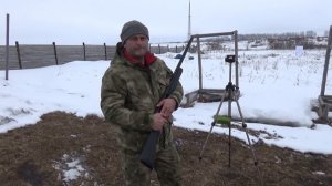 Franchi Affinity One пристрелка ружья пулей и дробью.