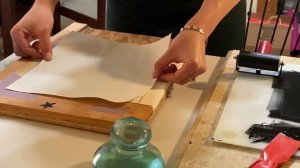 Relief Project: Part 2-Inking & Printing Your Linoleum Block