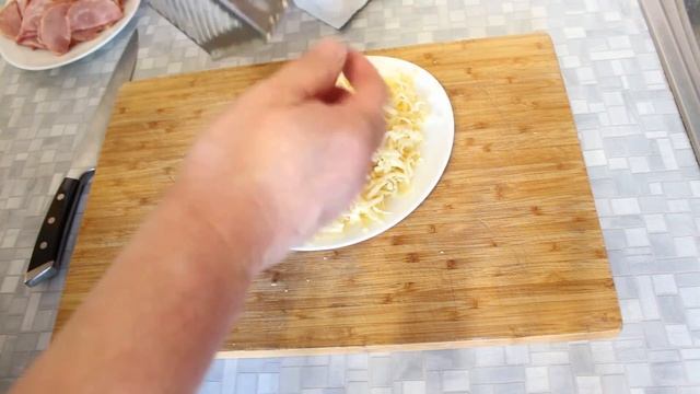 Пицца с ветчиной и сыром. Как приготовить пиццу? ч. 3
