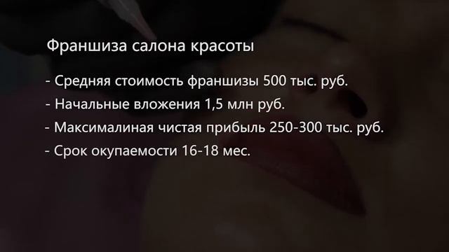Франшиза Студии Перманентного Макияжа Permanent MakeUp №1