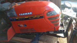 Японские минитрактора бу приход и разгрузка контейнера Kubota Yanmar Iseki без наработки.