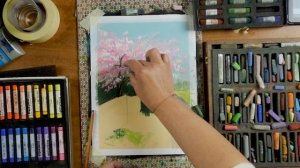 Пейзаж пастелью для начинающих. Как нарисовать картину пастельными мелками за полчаса.