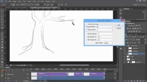 Photoshop Hand Drawn Animation Tutorial - Video Timeline Leaf Falling