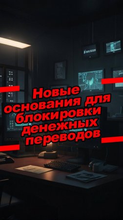 Новые основания для блокировки денежных переводов