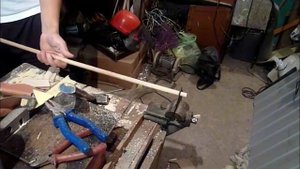 Приспособления для изготовления круглых заготовок. Devices for the production of round rods.