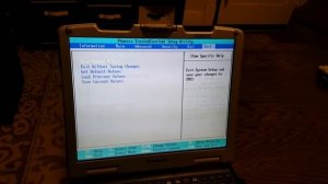 Remove Bios Password from Panasonic Toughbook CF-30