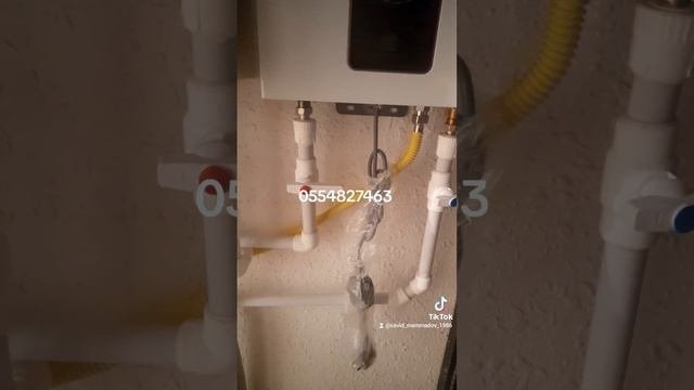установка котла иммергаз и питиминутки инсоло