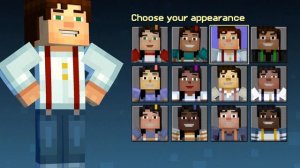 Minecraft: Story Mode - Jesse Outfit Scene (1080P)