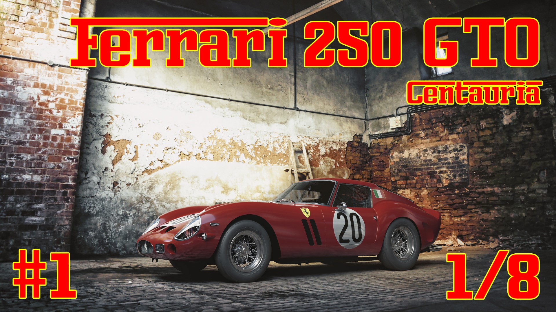 Сборка Ferrari 250 GTO - Part 1 | Centauria | 1/8