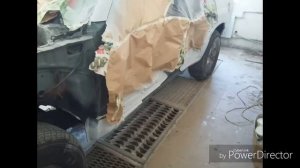 гнилой land cruiser 100 Восстановливаем