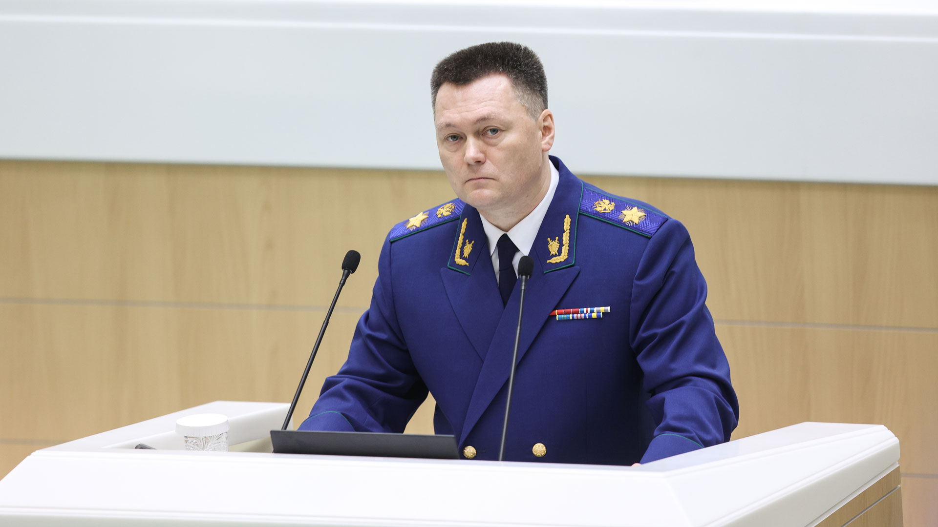 Доклад Генерального прокурора Российской Федерации Игоря Краснова о состоянии законности