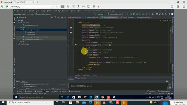 #android App Development | Create hello world application in android studio | android programming
