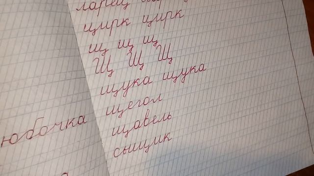 Учимся писать красиво  Урок 27  Буква Щ смотреть онлайн