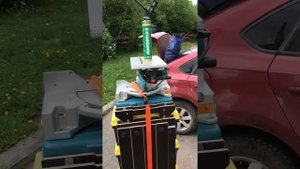Набор инструментов с которым я приезжаю для установки дверей