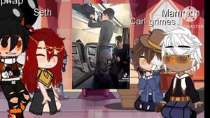 Fandoms react to male y/n (mc)