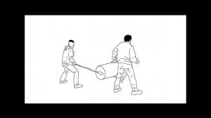 Пушка из мусорного бака. Анимация