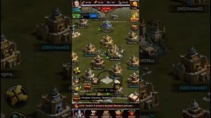 Clash of Kings | Играем одновременно двумя замками | Китайская версия программы.