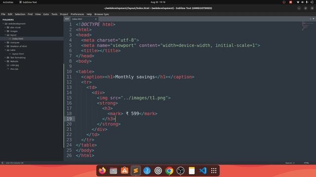 "Creating Stylish Layouts with HTML 5.0 : No CSS Needed!?❌"| Web Development Course #8"