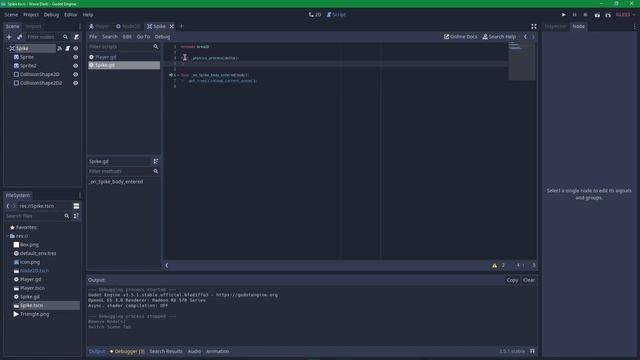 How to make a Geometry Dash wave in Godot Engine in 15 Minutes смотреть онлайн