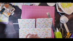 миник из одного листа/скрапбукинг/скрап для детей