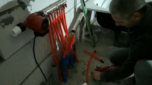 отопление, как подключить и прокачать теплые полы