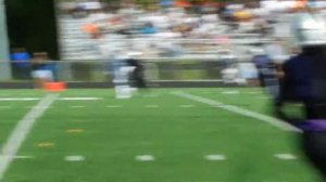 Porter incomplete pass Howard/Long Reach football 10/7/17
