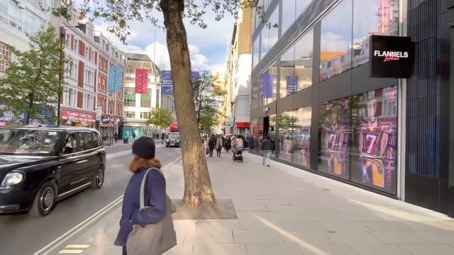 LONDON WALK in Central London 2021| Soho, Oxford Street, Regent Street, Carnaby Street смотреть онлайн