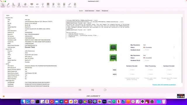 КАК ПРОВЕРИТЬ УСКОРЕНИЕ ВИДЕОКАРТЫ В HACKINTOSH? - ALEXEY BORONENKOV