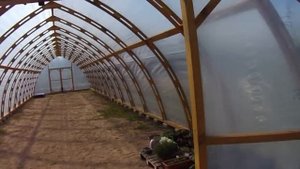 Постройка арочной теплицы.Обзор .greenhouse