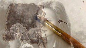 Техника СУХОЙ КИСТИ/О рисовании сухой кистью/Обучение/dry brush technique