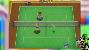 Mario Tennis Power Tour: Full Game, Doubles (normal), No Commentary (2005, Game Boy Advance)