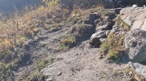 Пеший поход к водопаду Слезы Барса ущелья Барскоон 1 октября 2023 года 3 часть.