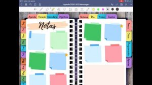 Agenda Digital Agora 2020 2021 para iPad y android explicada: descárgala. GoodNotes 5