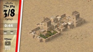 Stronghold Crusader A.I. Castle demonstration - PART 3/8 | the Pig