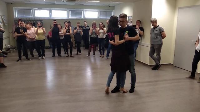 Angi & Bálint kizomba class - Dolce birthday смотреть онлайн